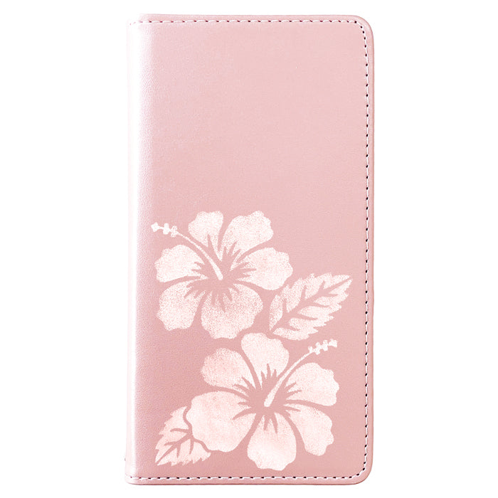 【Leo&Aoi special】 AQUOS sense4 SH-41A SH-M15 basic A003SH lite SH-RM15 5G SH-53A SHG03 SH-M17 ケース 手帳型ケース カバー 手帳型 ステンシル ハイビスカス sh41a shm15 shrm15 sh53a shm17 アクオス センス4 スマホケース 【安心の返品保証付き】