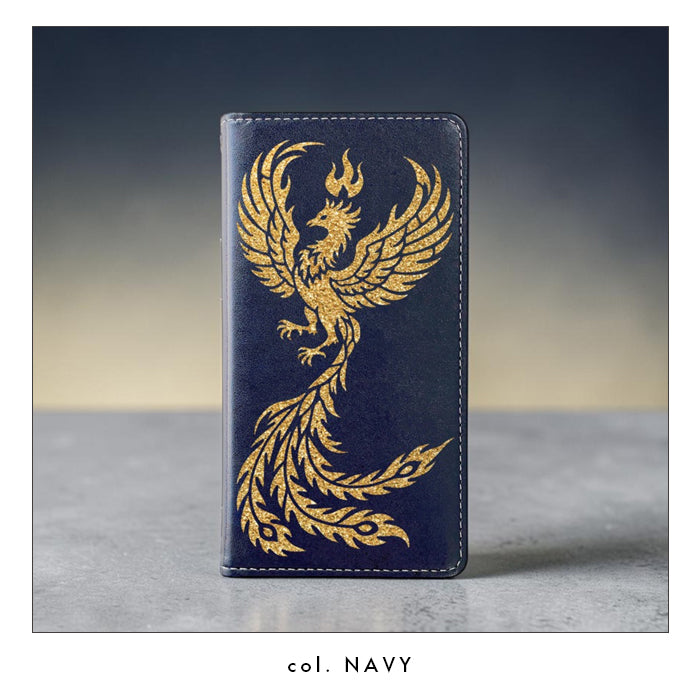 【Leo&Aoi special】 iPhone 12 Pro Max ケース カバー 手帳型ケース 手帳型 iPhone12promax 鳳凰 ステッカー アイフォン 12 プロ マックス スマホケース 【安心の返品保証付き】