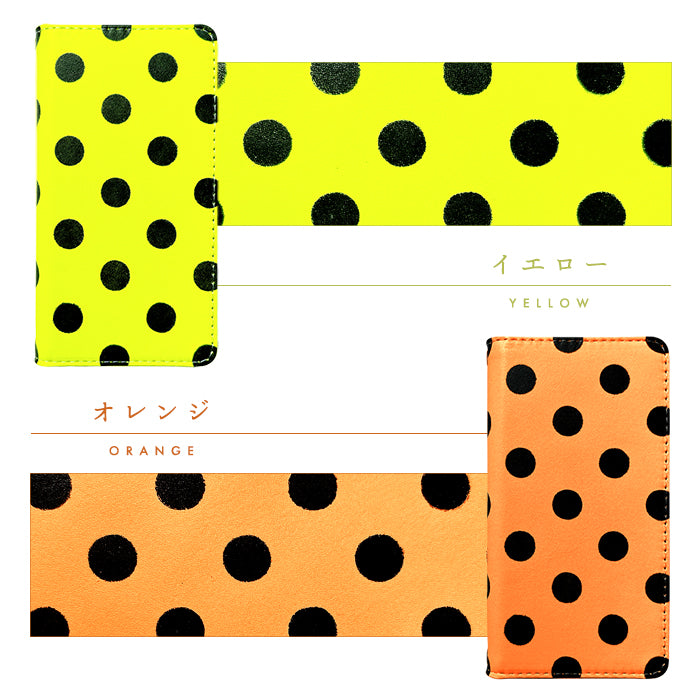 【Leo&Aoi special】 iPhone 16 pro max iPhone16proMax ケース スマホケース 手帳型ケース カバー 手帳型 本革 大きい 黒 ドット ネオン アイフォン16プロマックス 【安心の返品保証付き】