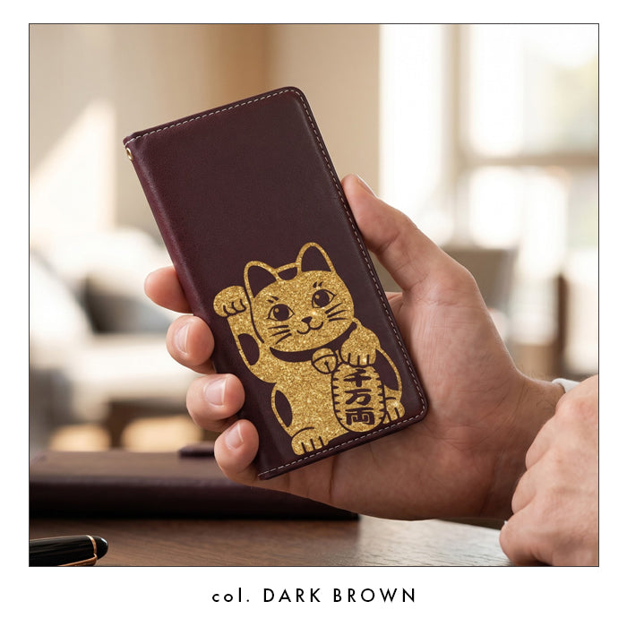 【Leo&Aoi special】 AQUOS sense4 SH-41A SH-M15 basic A003SH lite SH-RM15 5G SH-53A SHG03 SH-M17 ケース カバー 手帳型 招き猫 ステッカー 手帳型ケース sh41a shm15 shrm15 sh53a shm17 アクオス センス4 スマホケース 【安心の返品保証付き】