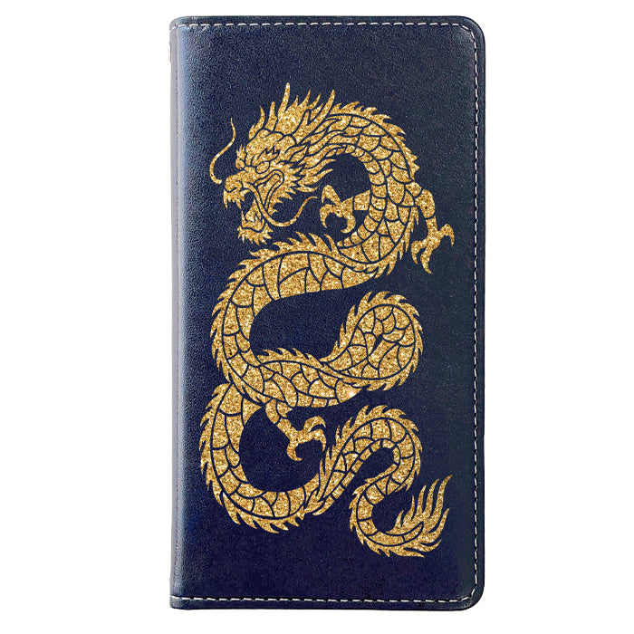 【Leo&Aoi special】 XPERIA 5 IV SOG09 SO-54C A204SO 手帳型ケース 手帳型 ケース カバー 手帳型 登り金龍 ステッカー so54c エクスペリア スマホケース 【安心の返品保証付き】
