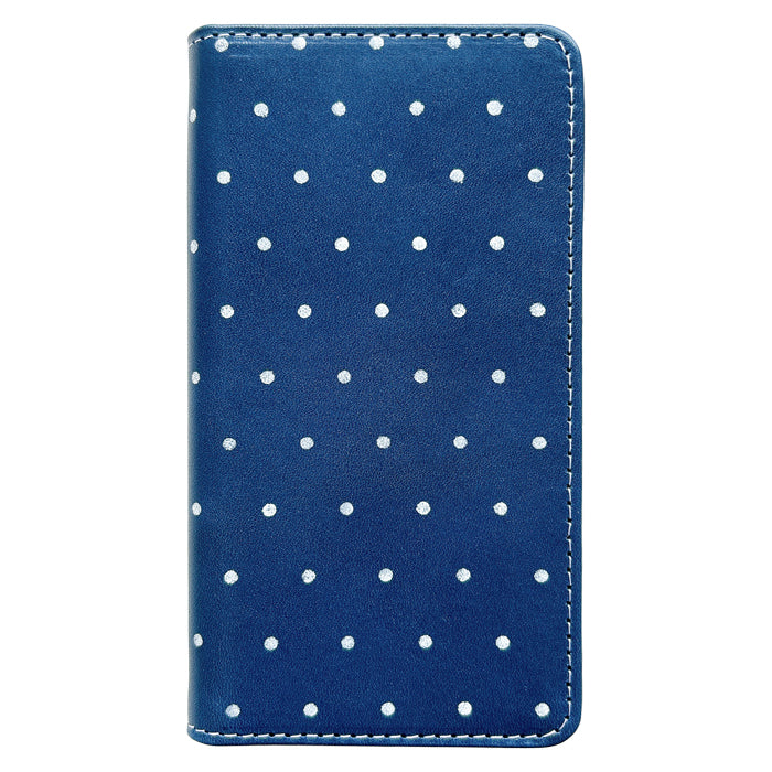 【Leo&Aoi special】 AQUOS sense7 ケース 手帳型 SH-53C SHG10 SH-M24 カバー 栃木レザー 本革 小さい ドット 手帳型ケース shm24 sh53c アクオス センス7 スマホケース 【安心の返品保証付き】