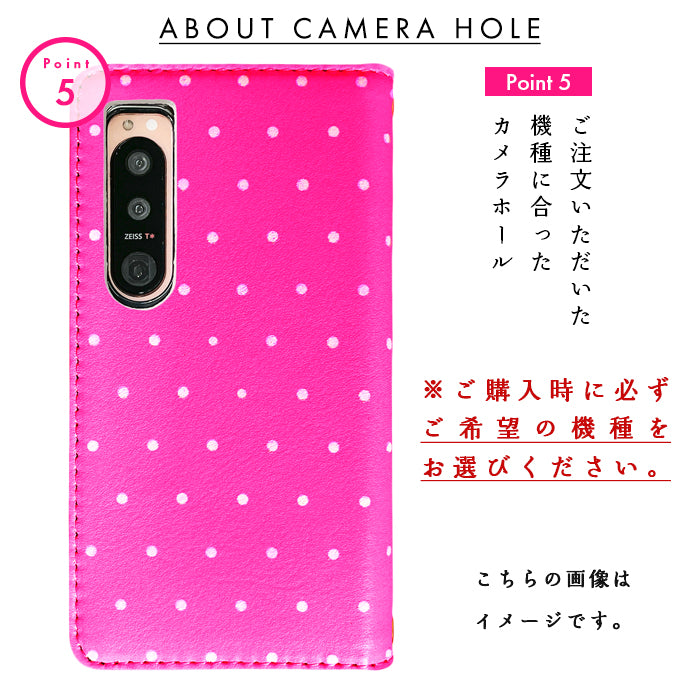 【Leo&Aoi special】 iphone13mini ケース iPhone 13 mini カバー 手帳型 本革 小さい ドット ネオン 手帳型ケース アイフォン13 ミニ スマホケース 【安心の返品保証付き】